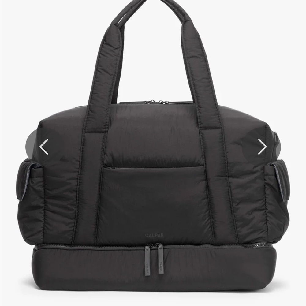 Calpak Charcoal Duffel Bag